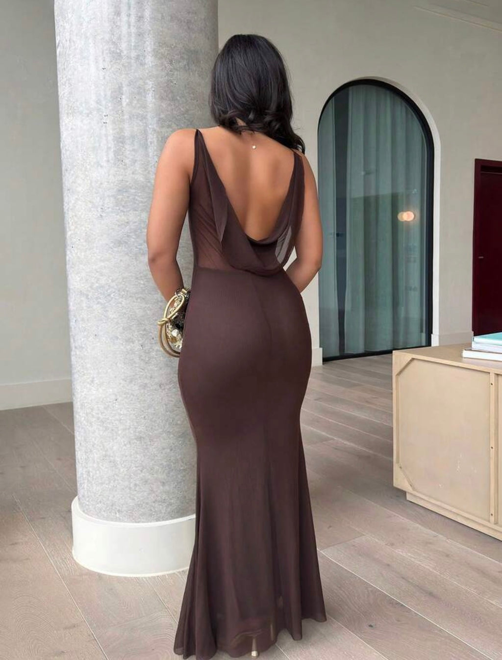 Bruna Backless Dress
