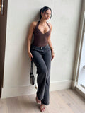 Midnight Halter Top