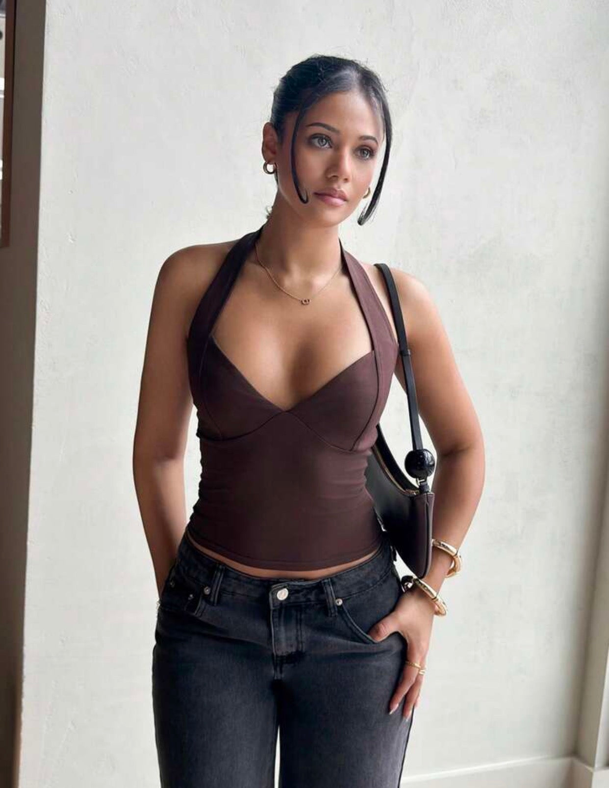 Midnight Halter Top