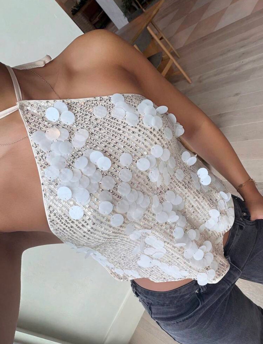 Starlight Sequin Top