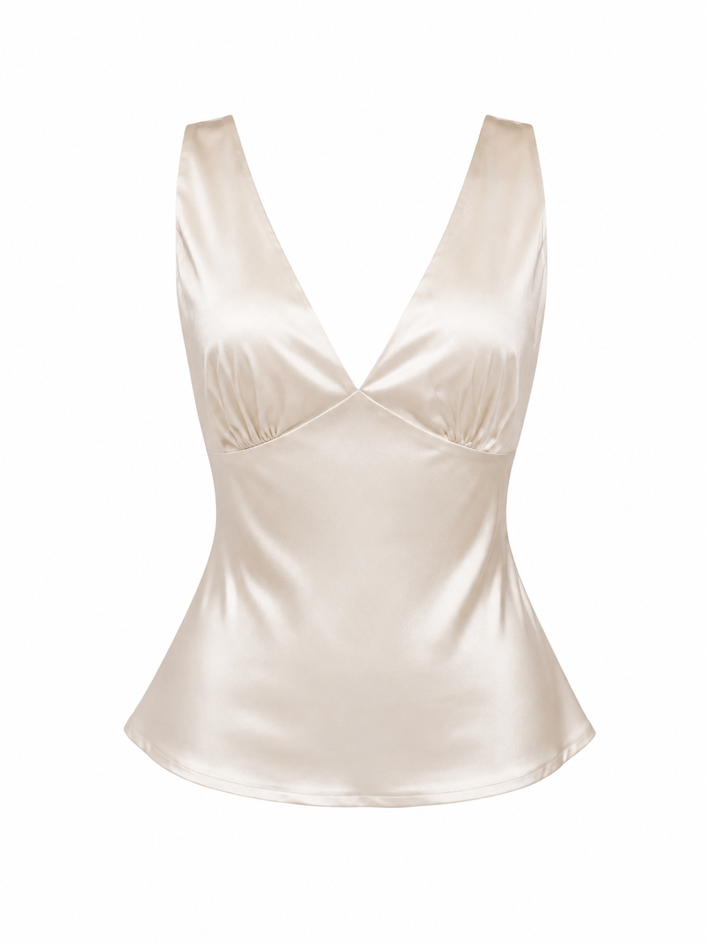 Ivory Muse Satin Top