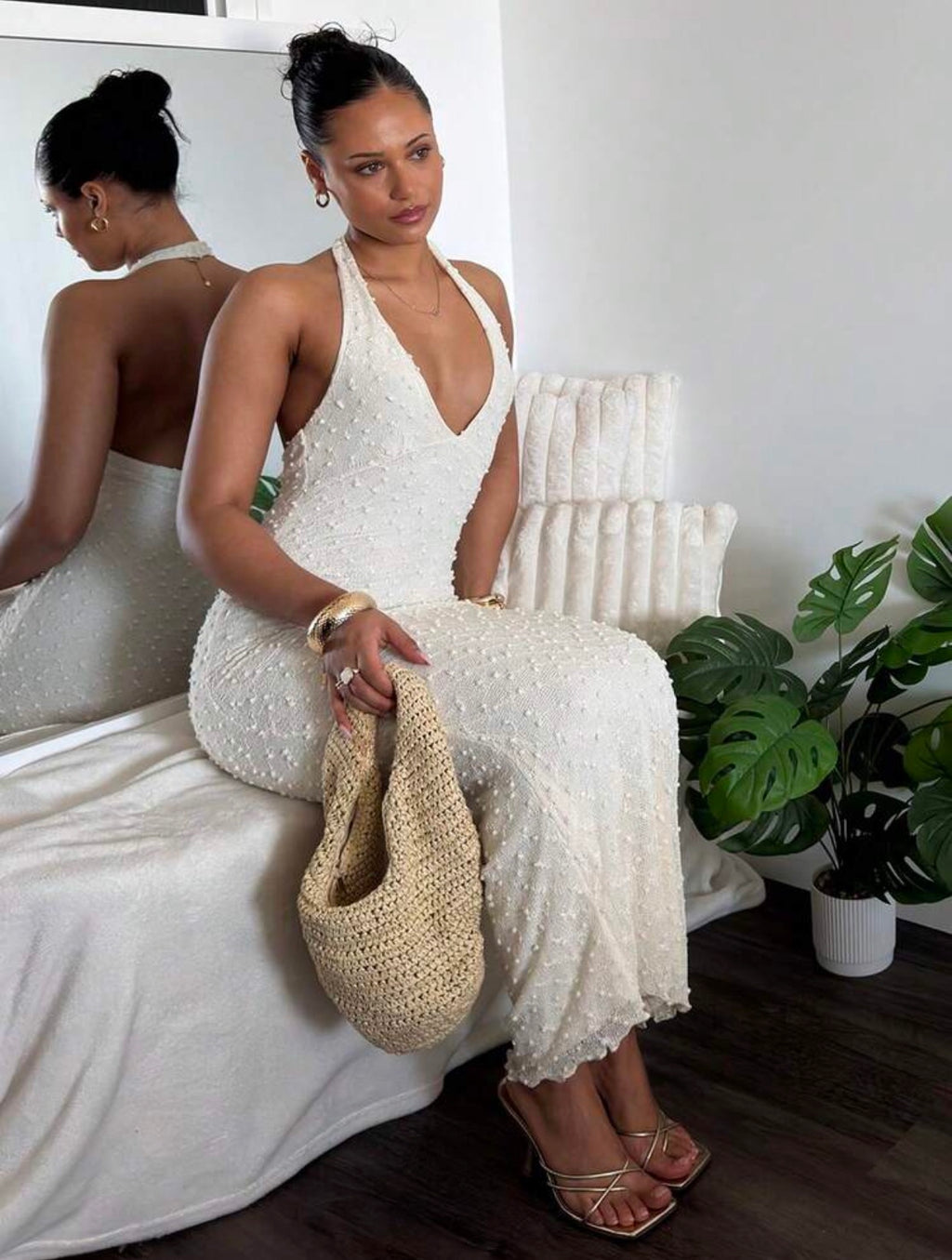 Aurelia Textured Dress
