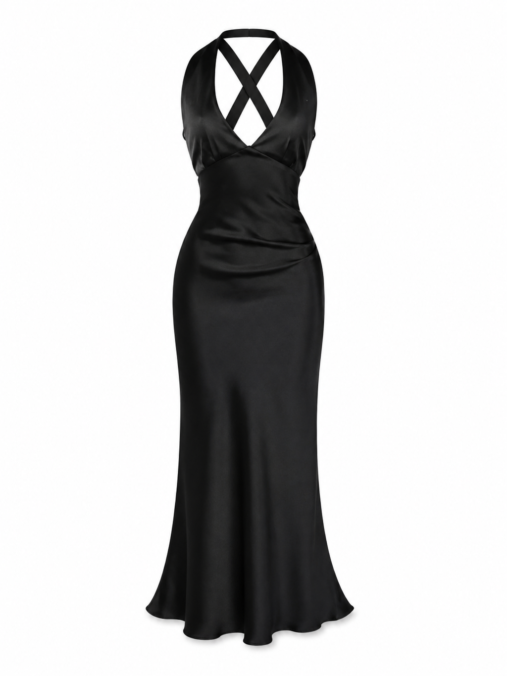 Raven Silk Dress