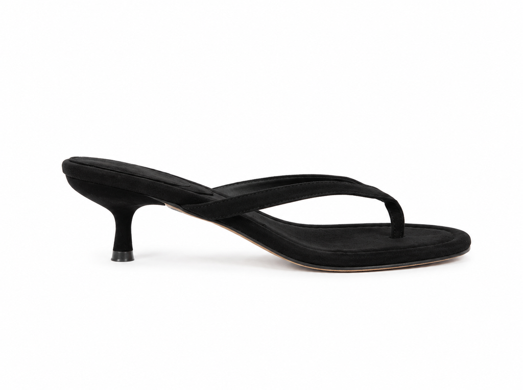 Suede Kitten Heels